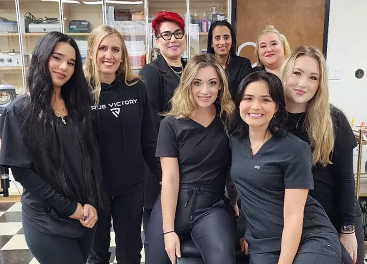 Hyphen esthetics instructors and students